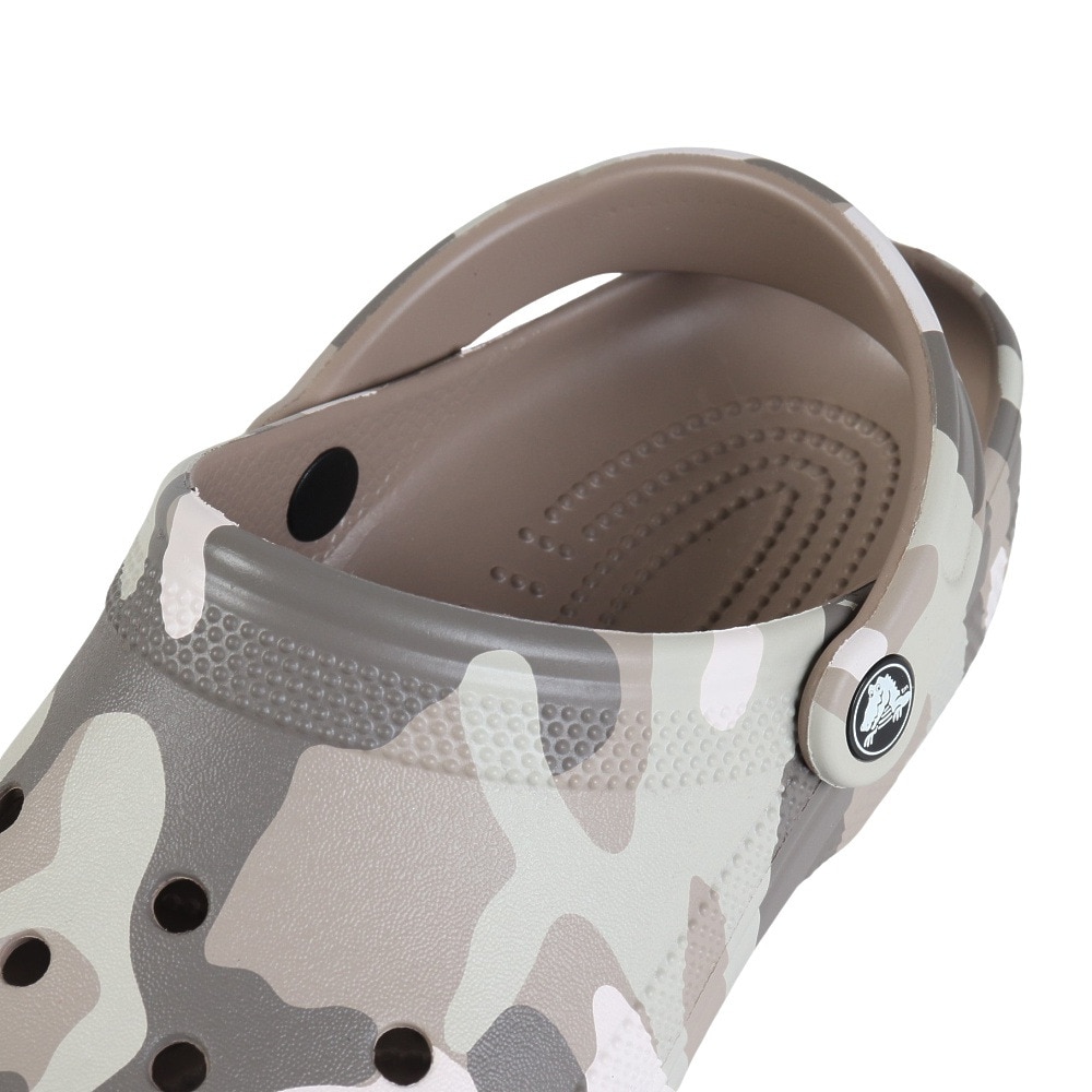 クロックス（crocs）（メンズ、レディース）サンダル クラシックプリンテッドカモクロッグ M/M カモフラージュグレー 206454-2ZJ シャワサン 軽量 