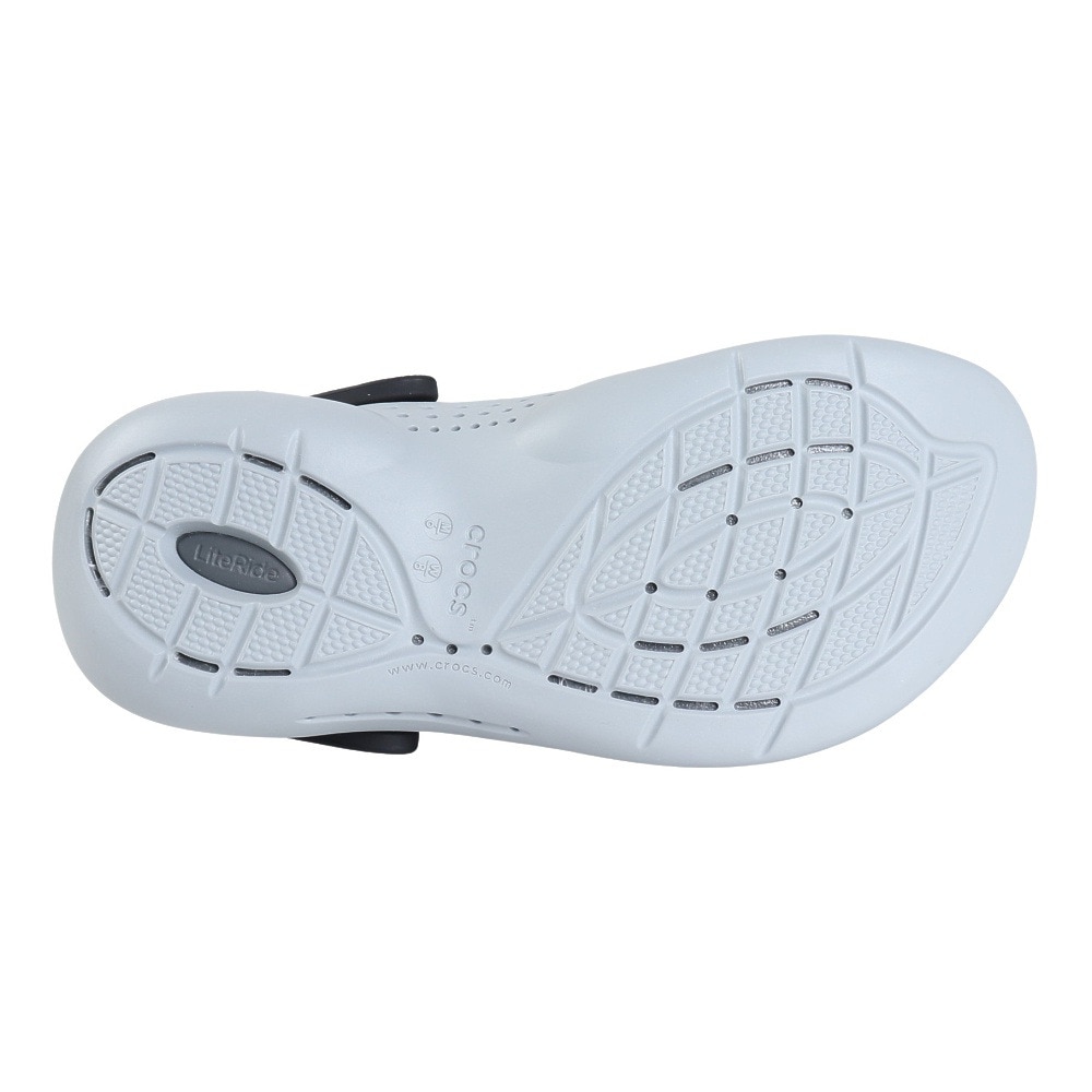 クロックス（crocs）（メンズ、レディース）サンダル ライトライド 360 クロッグ B/Grey ブラック グレー 206708-0DD 通気性 柔軟性 クッション性