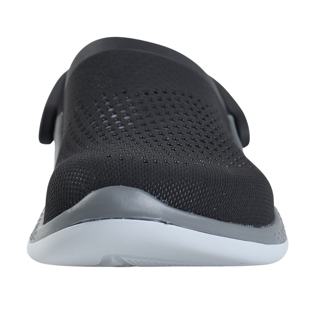 クロックス（crocs）（メンズ、レディース）サンダル ライトライド 360 クロッグ B/Grey ブラック グレー 206708-0DD 通気性 柔軟性 クッション性