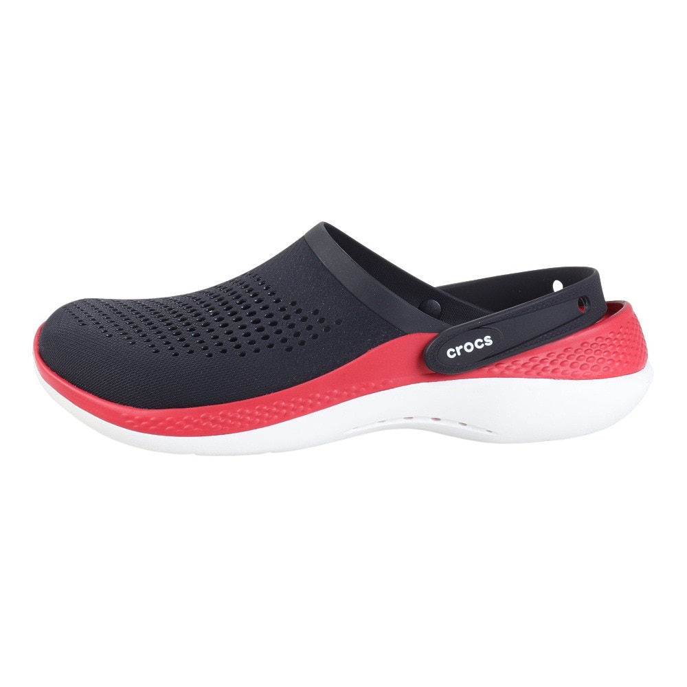 クロックス（crocs）（メンズ、レディース）サンダル ライトライド 360 クロッグ N/P 206708-4CC 通気性 柔軟性 クッション性