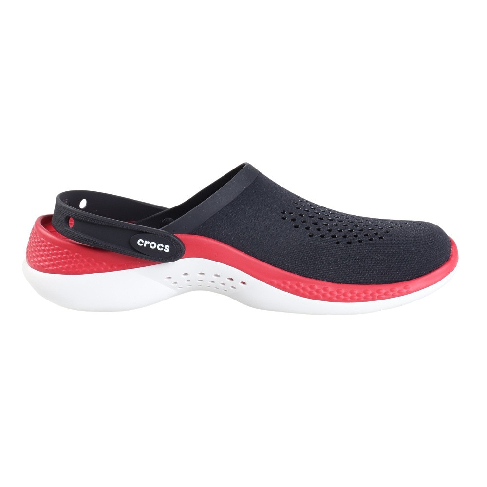 クロックス（crocs）（メンズ、レディース）サンダル ライトライド 360 クロッグ N/P 206708-4CC 通気性 柔軟性 クッション性