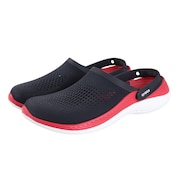 クロックス（crocs）（メンズ、レディース）スポーツサンダル ライトライド 360 クロッグ N/P ネイビー レッド 206708-4CC 通気性 柔軟性 クッション性