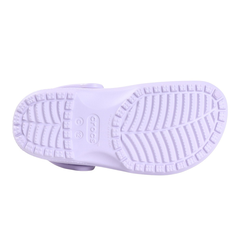 クロックス（crocs）（キッズ）ジュニア サンダル クラシック クロッグ Lavender パープル 206991-530 シャワ－サンダル フィット感 お手入れ簡単