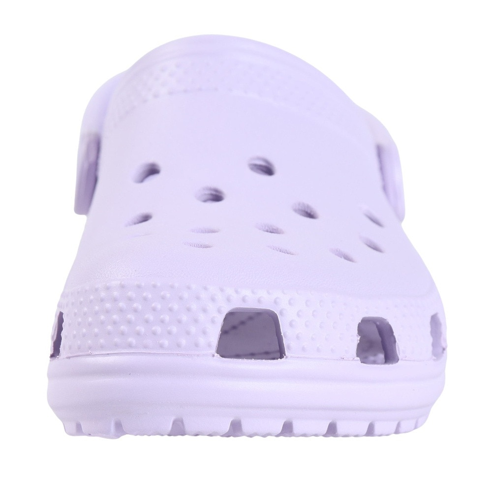 クロックス（crocs）（キッズ）ジュニア サンダル クラシック クロッグ Lavender パープル 206991-530 シャワ－サンダル フィット感 お手入れ簡単