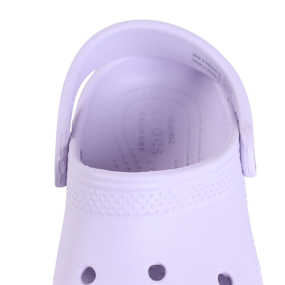 クロックス（crocs）（キッズ）ジュニア サンダル クラシック クロッグ Lavender パープル 206991-530 シャワ－サンダル フィット感 お手入れ簡単