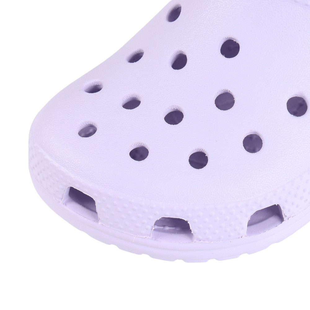 クロックス（crocs）（キッズ）ジュニア サンダル クラシック クロッグ Lavender パープル 206991-530 シャワ－サンダル フィット感 お手入れ簡単