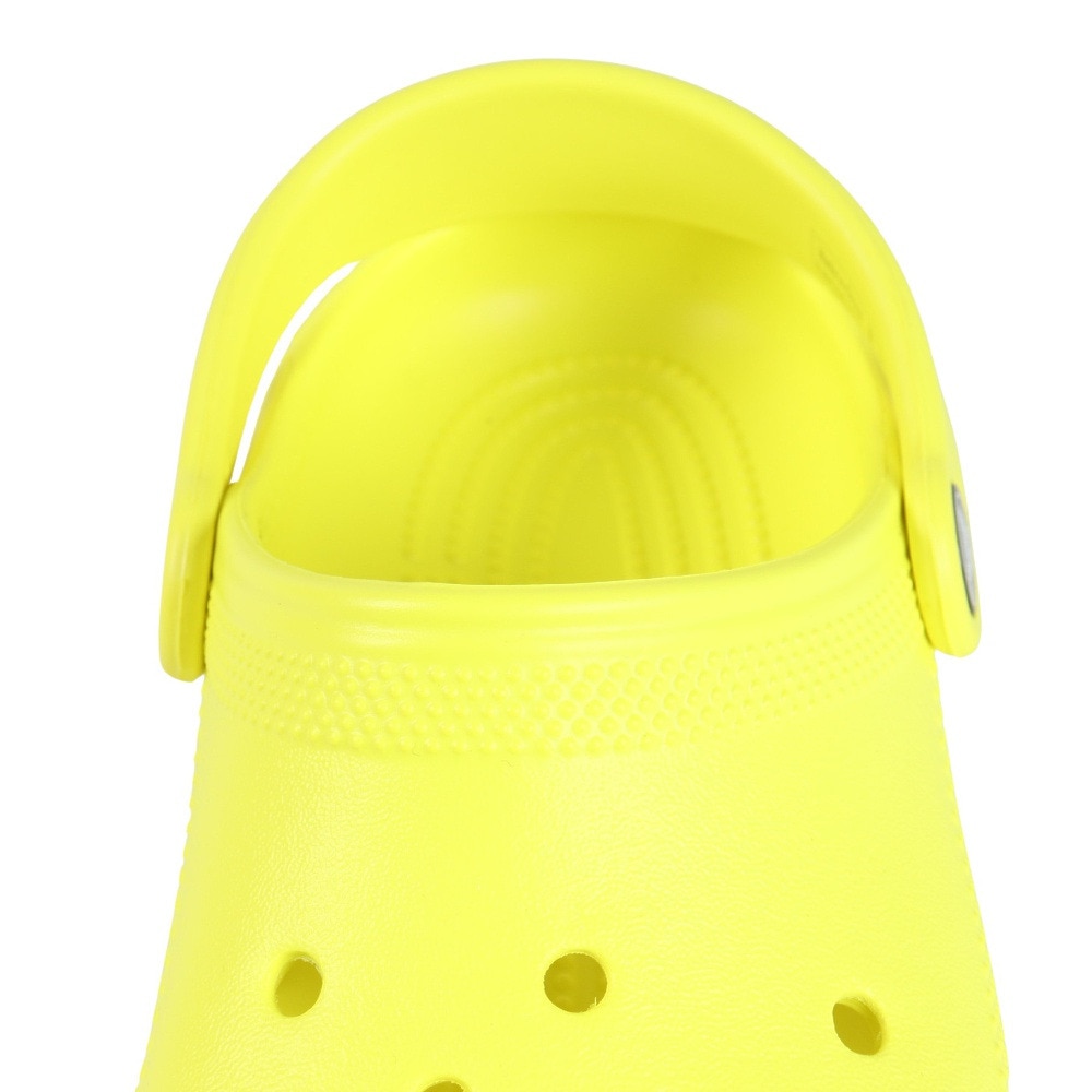 クロックス（crocs）（キッズ）ジュニア サンダル クラシック クロッグ Acidity イエロー 206991-76M シャワ－サンダル フィット感 お手入れ簡単