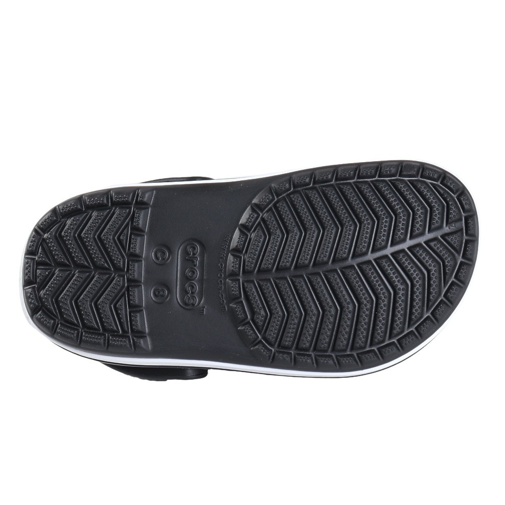 クロックス（crocs）（キッズ）ジュニアサンダル クロックバンドクロッグトドラー Black ブラック 207005-001 シャワサン 軽量 耐久性 お手入れ簡単