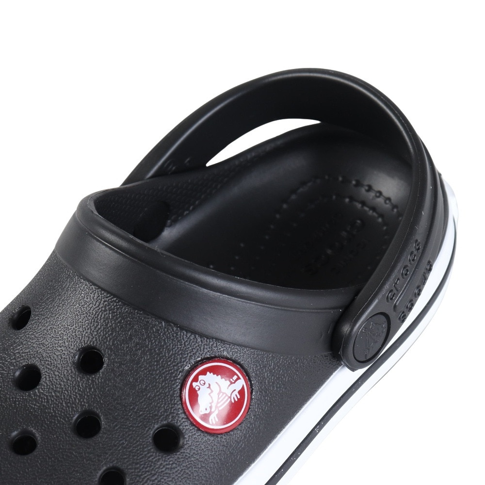 クロックス（crocs）（キッズ）ジュニアサンダル クロックバンドクロッグトドラー Black ブラック 207005-001 シャワサン 軽量 耐久性 お手入れ簡単