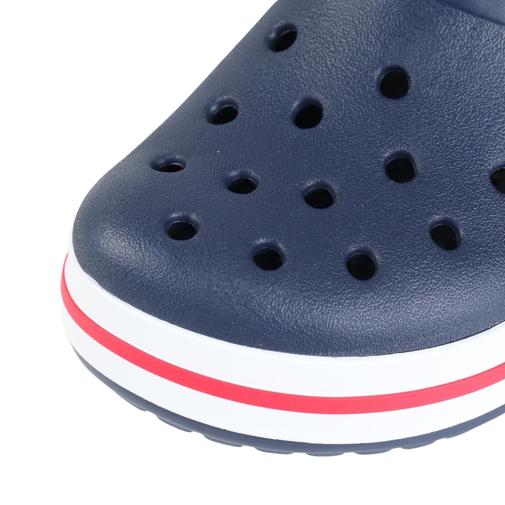 クロックス（crocs）（キッズ）ジュニアサンダル クロックバンドクロッグトドラー N/R ネイビー 207005-485 シャワサン 軽量 耐久性 お手入れ簡単
