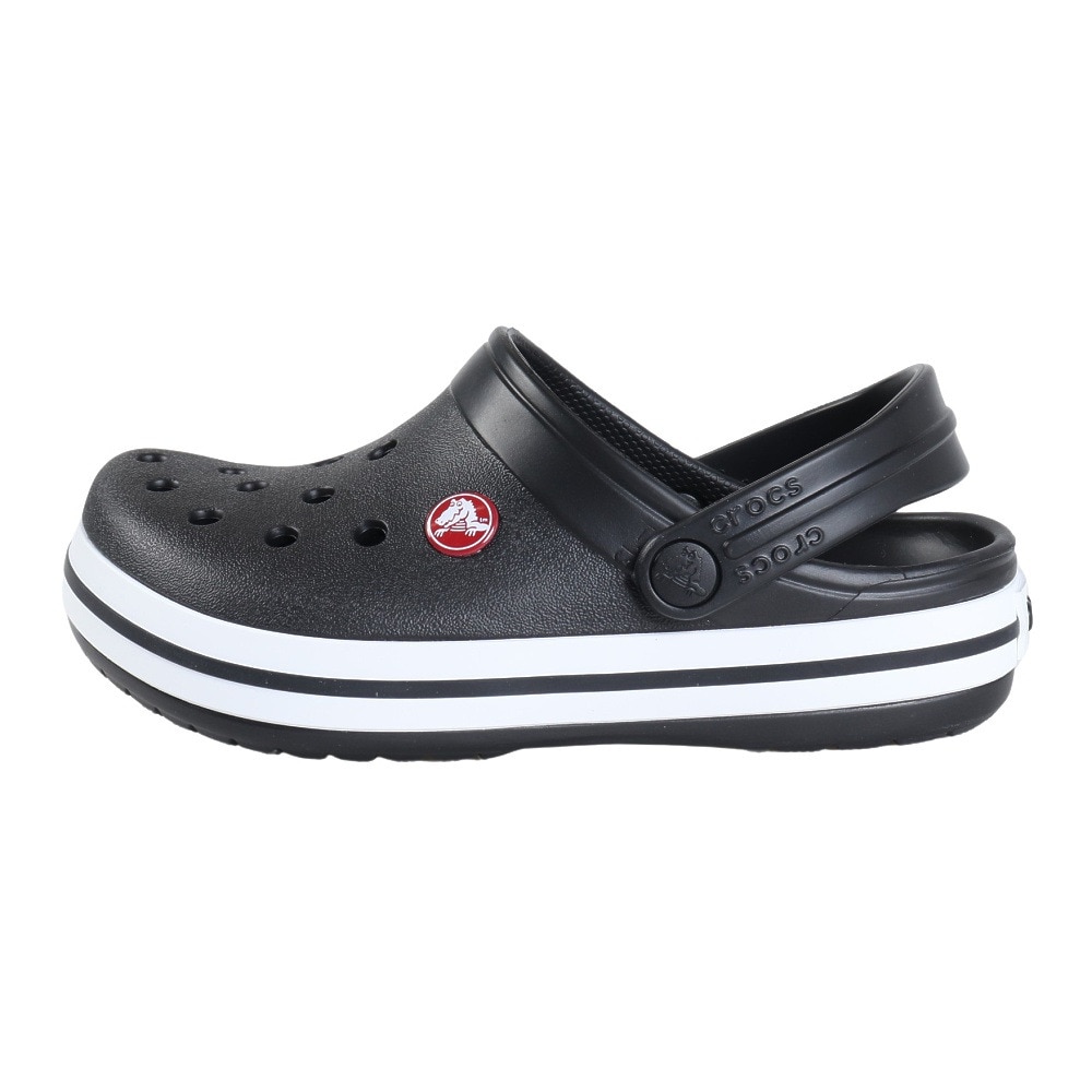 クロックス（crocs）（キッズ）ジュニアサンダル クロックバンドクロッグトドラー Black ブラック 207006-001 シャワサン 軽量 耐久性 お手入れ簡単