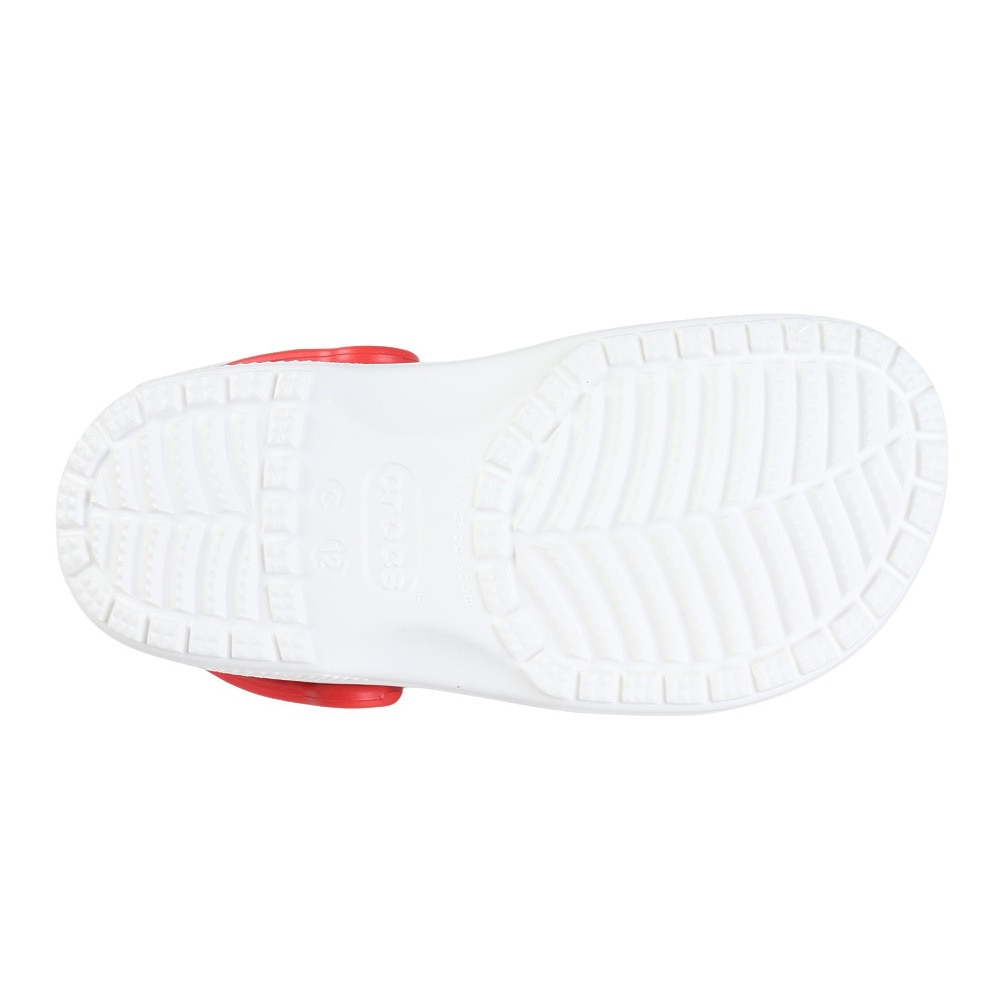クロックス（crocs）（キッズ）ジュニアサンダル クラシックポケモンクロッグ ホワイト 207739-94S シャワーサンダル 軽量 通気性 お手入れ簡単
