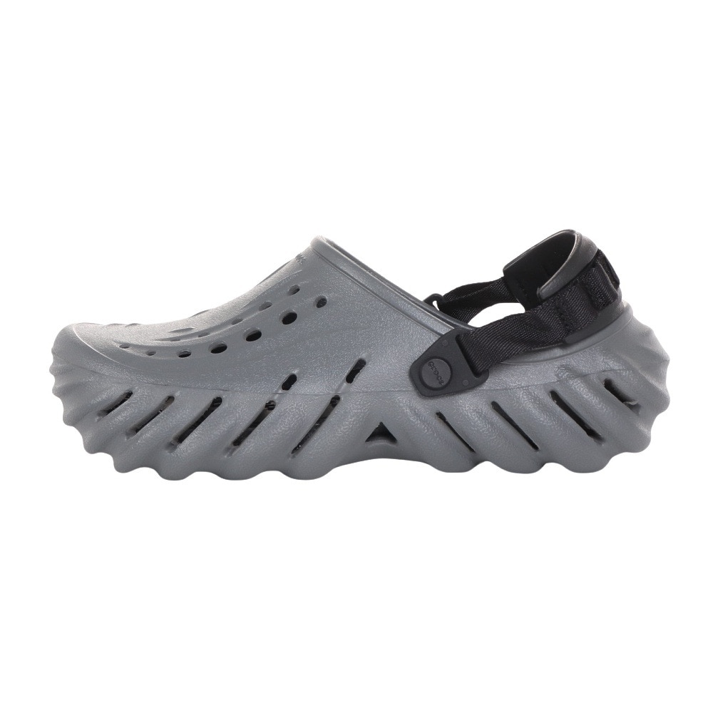 クロックス（crocs）（メンズ、レディース）スポーツサンダル エコークロッグ S/G グレー 207937-0DA 軽量 速乾性 通気性 タウン レジャー 日常履き