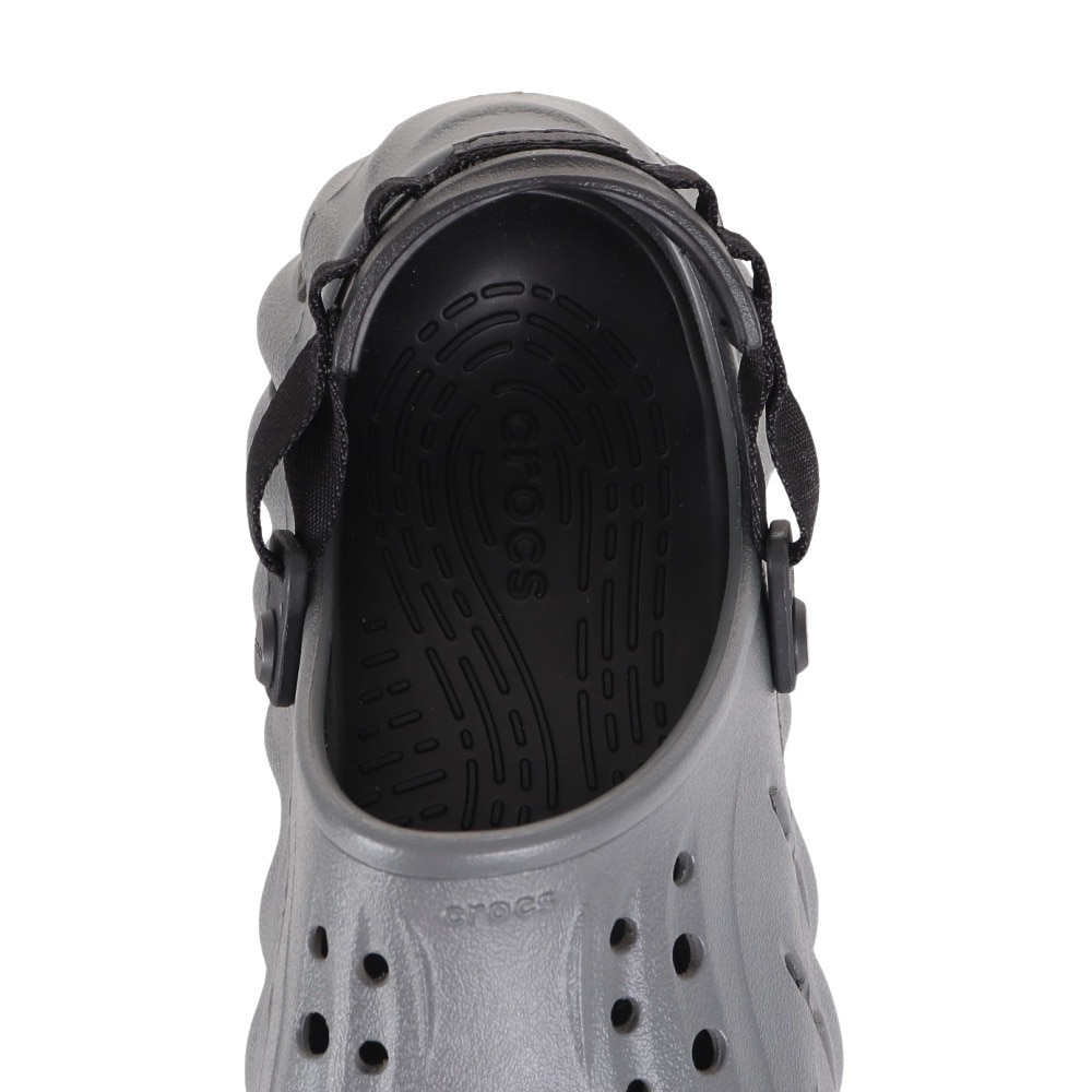 クロックス（crocs）（メンズ、レディース）スポーツサンダル エコークロッグ S/G グレー 207937-0DA 軽量 速乾性 通気性 タウン レジャー 日常履き