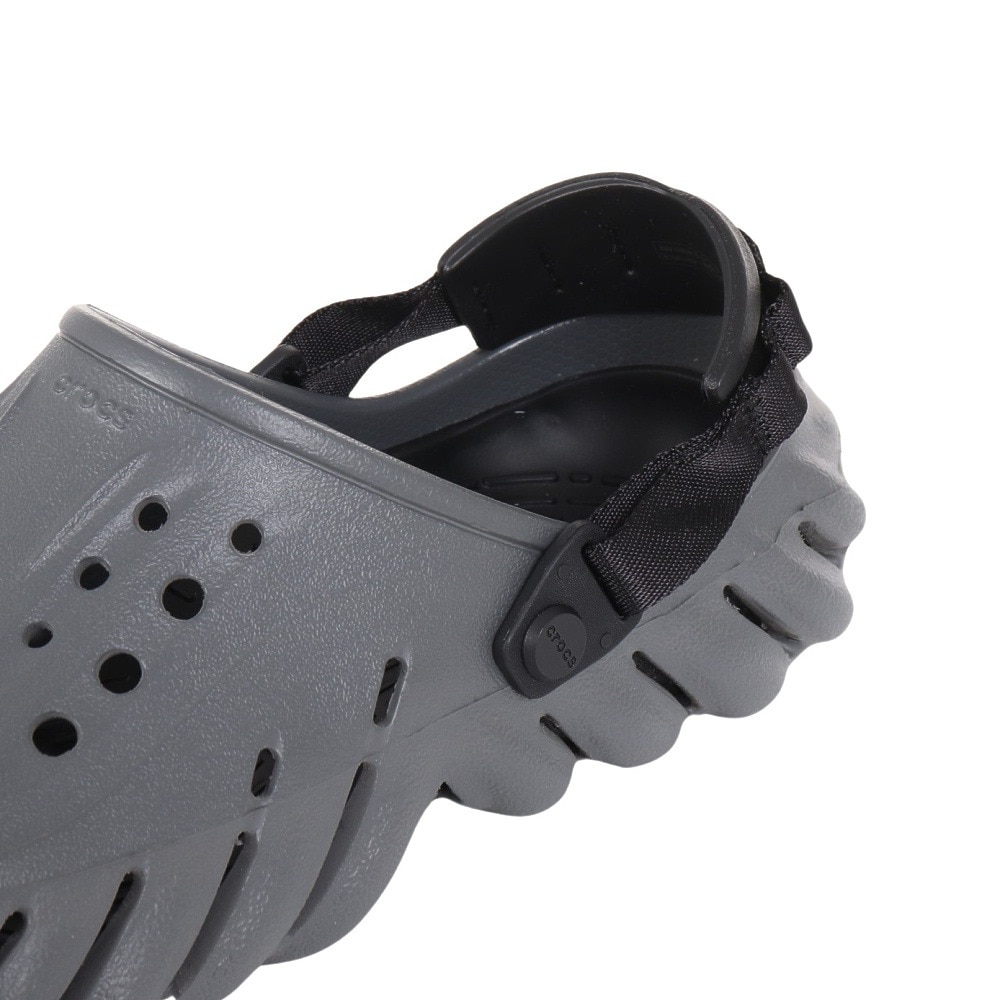 クロックス（crocs）（メンズ、レディース）スポーツサンダル エコークロッグ S/G グレー 207937-0DA 軽量 速乾性 通気性 タウン レジャー 日常履き