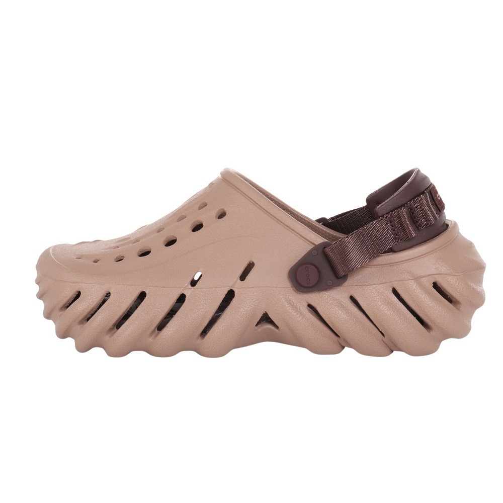 クロックス（crocs）（メンズ、レディース）スポーツサンダル エコークロッグ モカチャ 207937-2Q9 軽量 速乾性 通気性 タウン レジャー 日常履き