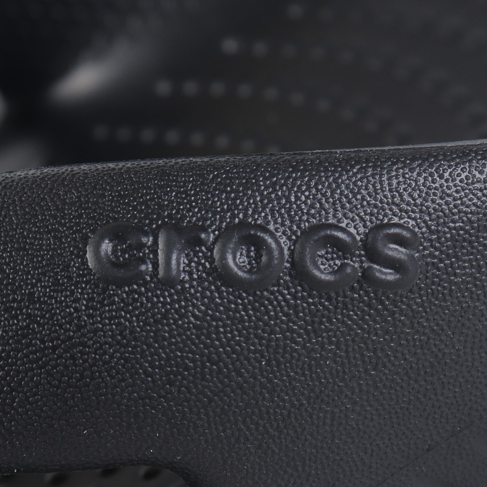 クロックス（crocs）（メンズ、レディース）サンダル メロウリカバリーフリップ Bl ブラック 208437-001 シャワサン 鼻緒付き シンプル やわらかい
