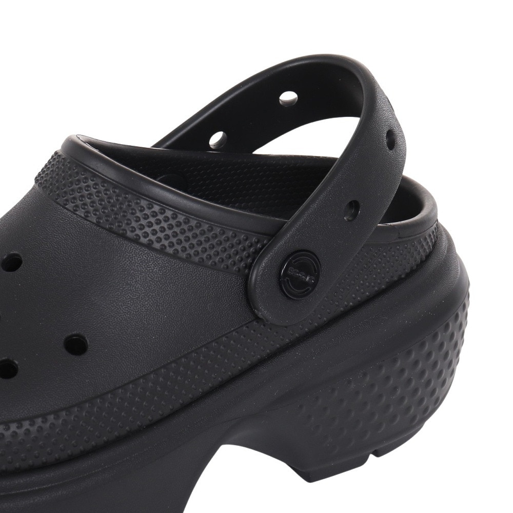 クロックス（crocs）（レディース）サンダル ストンプクロッグ 209347-001