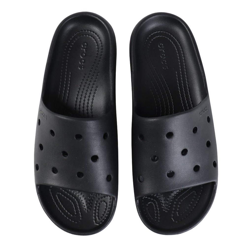 クロックス（crocs）（メンズ、レディース）サンダル クラシックスライド 2.0 Black ブラック 209401-001 シャワサン 軽量 速乾性 お手入れ簡単