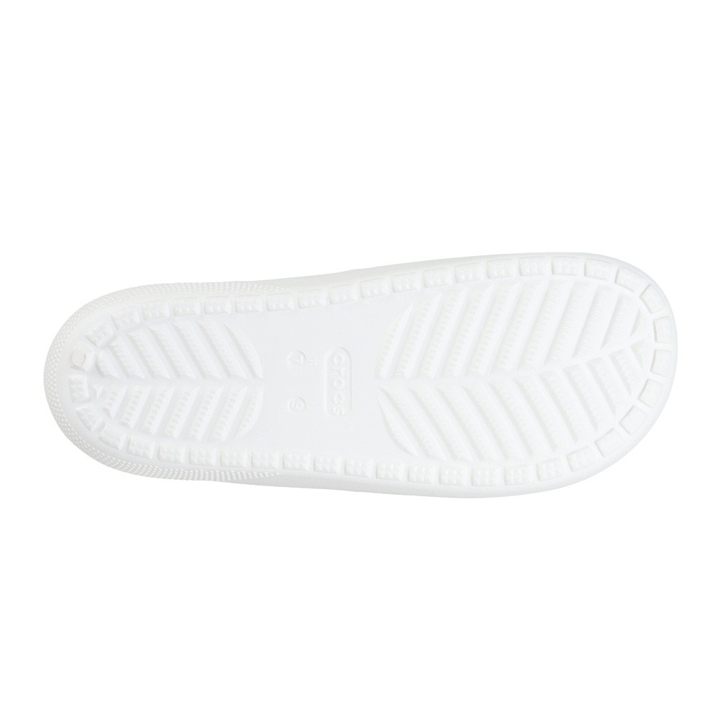 クロックス（crocs）（メンズ、レディース）サンダル クラシック スライド 2.0 White ホワイト 209401-100 シャワサン 軽量 速乾性 お手入れ簡単