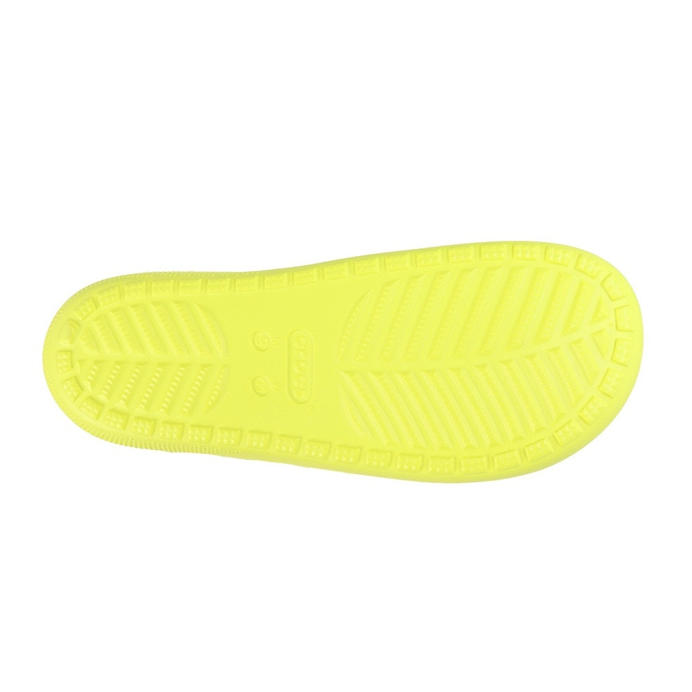 クロックス（crocs）（メンズ、レディース）サンダル クラシックスライド 2.0 Acidity イエロー 209401-76M シャワサン 軽量 速乾性 お手入れ簡単