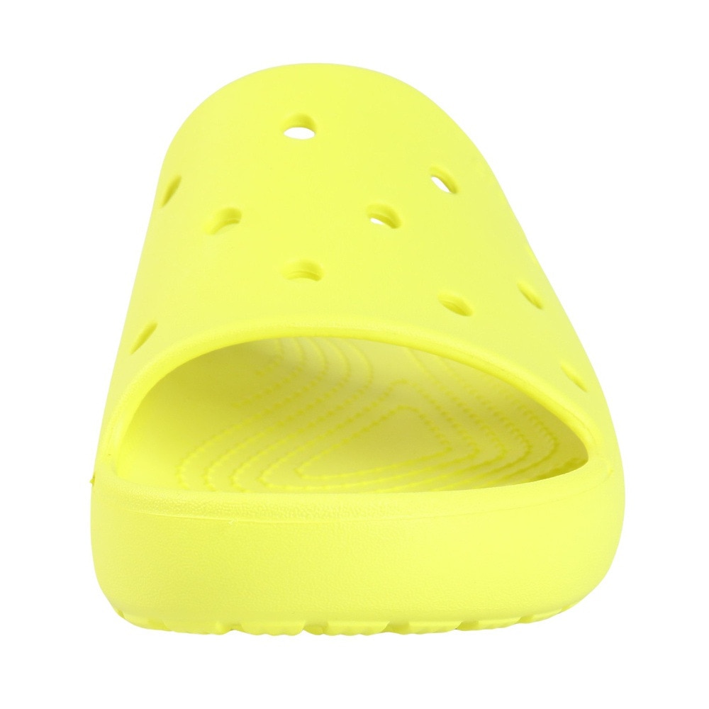 クロックス（crocs）（メンズ、レディース）サンダル クラシックスライド 2.0 Acidity イエロー 209401-76M シャワサン 軽量 速乾性 お手入れ簡単