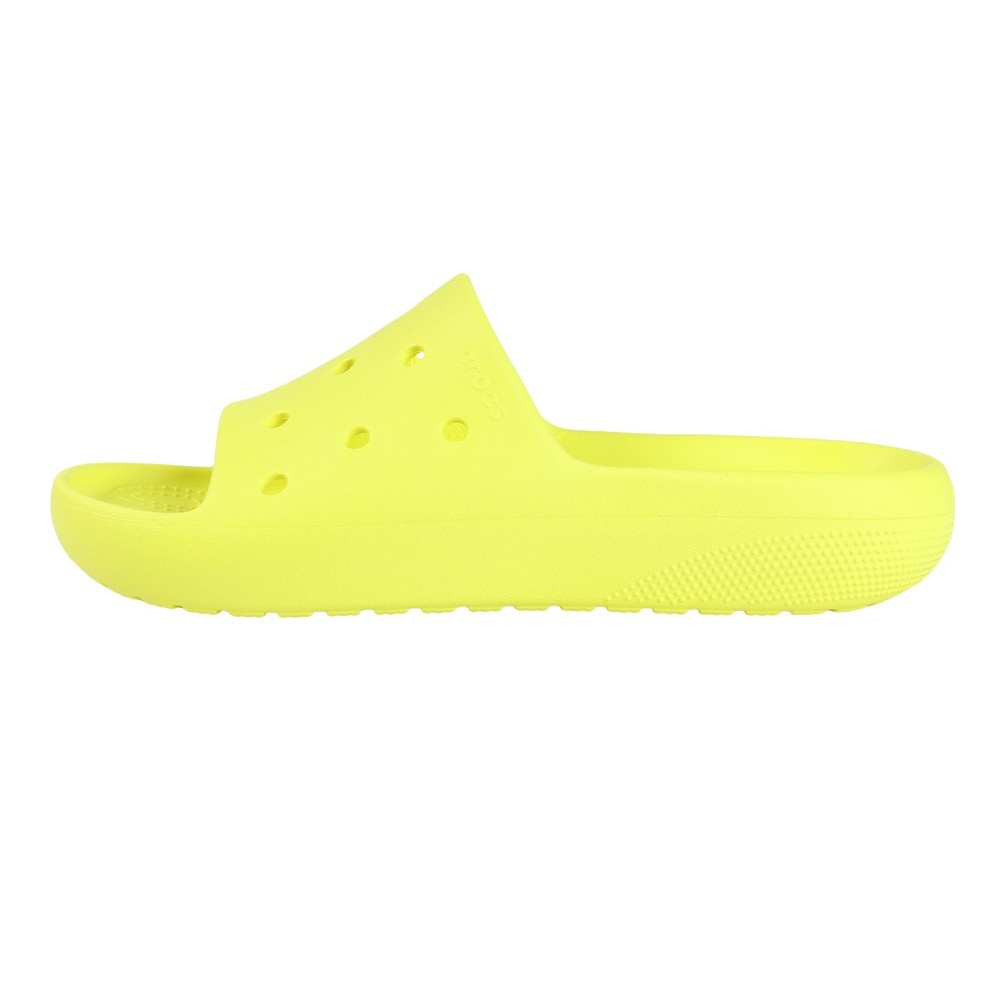 クロックス（crocs）（メンズ、レディース）サンダル クラシックスライド 2.0 Acidity イエロー 209401-76M シャワサン 軽量 速乾性 お手入れ簡単