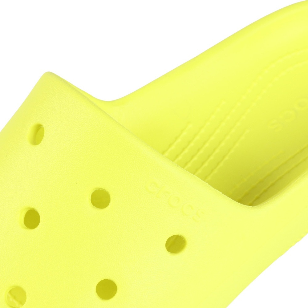クロックス（crocs）（メンズ、レディース）サンダル クラシックスライド 2.0 Acidity イエロー 209401-76M シャワサン 軽量 速乾性 お手入れ簡単