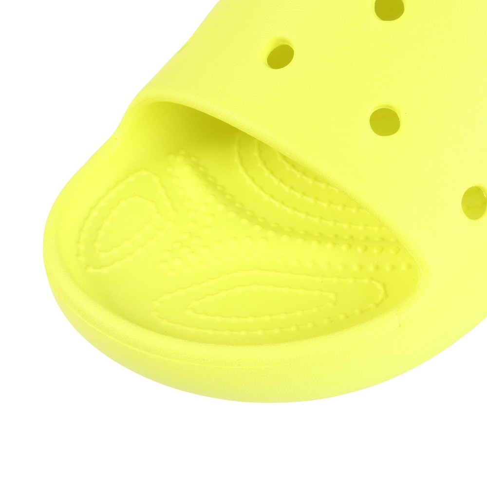 クロックス（crocs）（メンズ、レディース）サンダル クラシックスライド 2.0 Acidity イエロー 209401-76M シャワサン 軽量 速乾性 お手入れ簡単