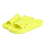 クロックス（crocs）（メンズ、レディース）スポーツサンダル クラシックスライド 2.0 Acidity イエロー 209401-76M シャワサン 軽量 速乾性 お手入れ簡単