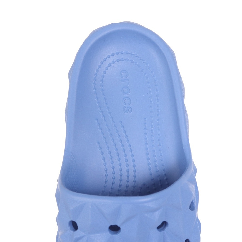 クロックス（crocs）（メンズ、レディース）スポーツサンダル クラシックジオメトリックスライド 2.0 ブルー 209608-4ON 速乾性 お手入れ簡単 快適 柔軟