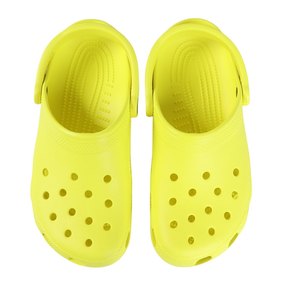 クロックス（crocs）（メンズ、レディース）サンダル クラシッククロッグ Acidity イエロー 10001-76M シャワサン 軽量 通気性 お手入れ簡単