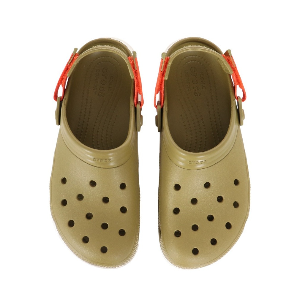 クロックス（crocs）（メンズ）サンダル デュエット マックス クロッグ Aloe 208776-3UA