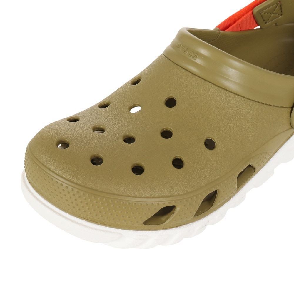 クロックス（crocs）（メンズ）サンダル デュエット マックス クロッグ Aloe 208776-3UA