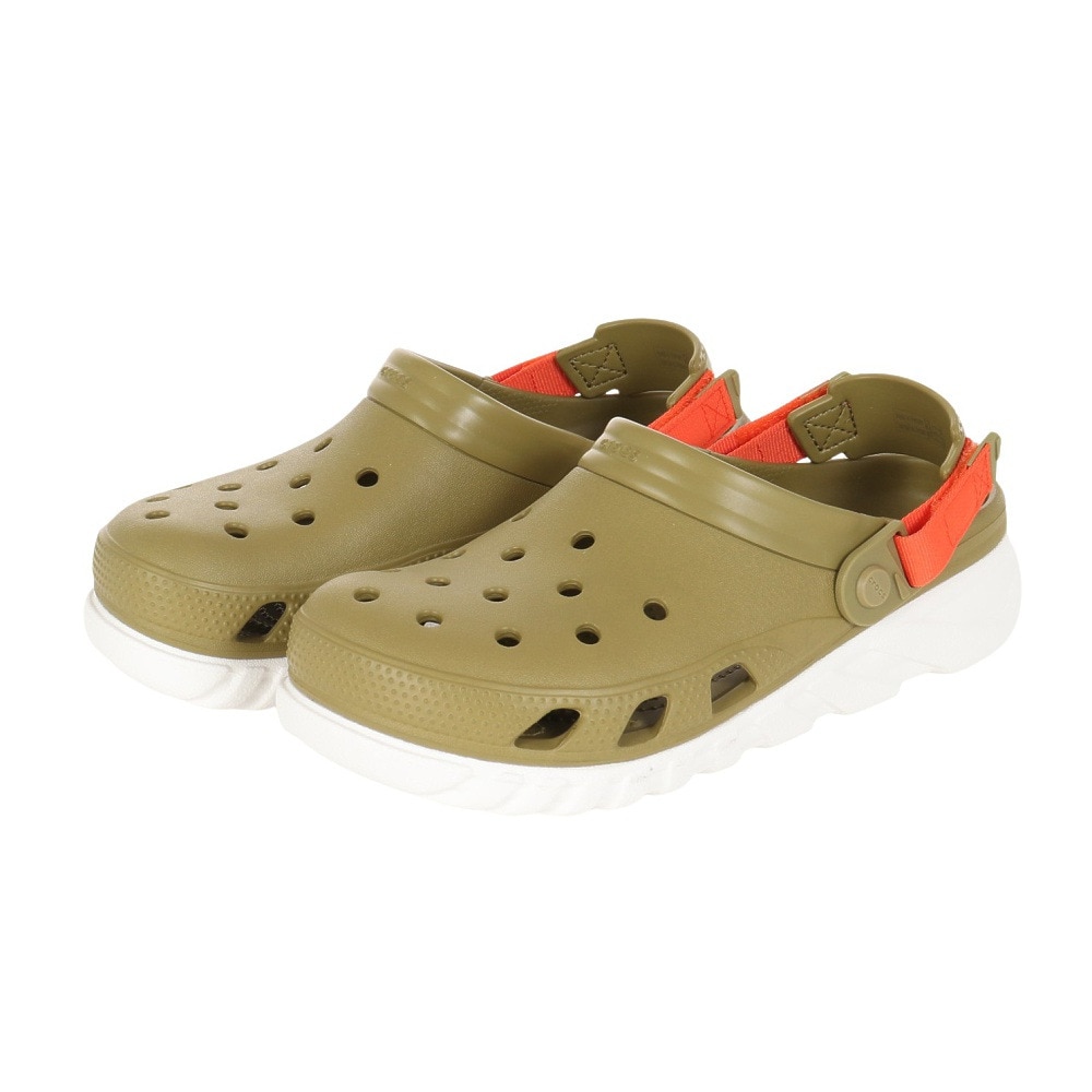クロックス（crocs）（メンズ）サンダル デュエット マックス クロッグ Aloe 208776-3UA