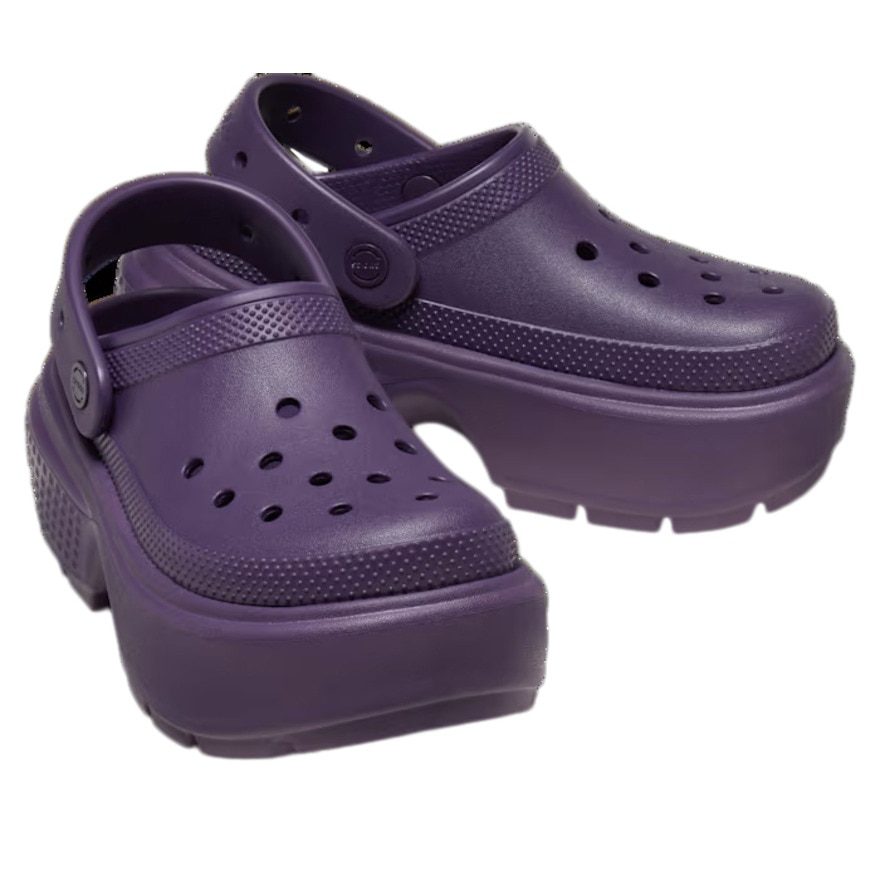 クロックス（crocs）（メンズ、レディース）サンダル ストンプ クロッグ Dark Iris 209347-5AS