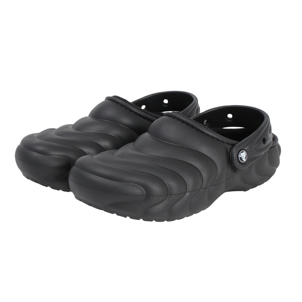 クロックス（crocs）（メンズ、レディース）サンダル クラシック ラインド オーバーパフ クロッグ 210059-001