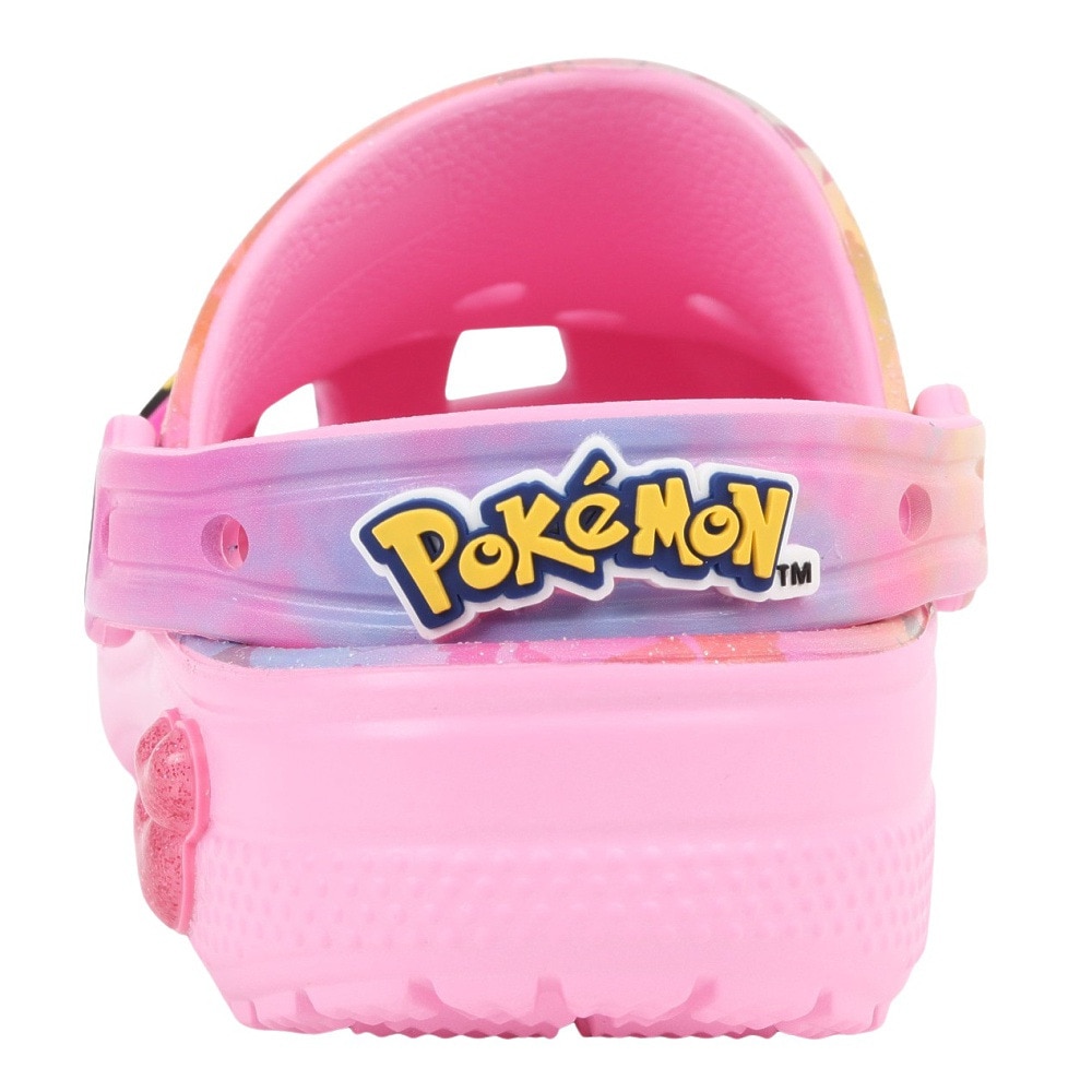 クロックス（crocs）（レディース、キッズ）サンダル ピカチュウ ピンク クラシック クロッグ 211229-90H