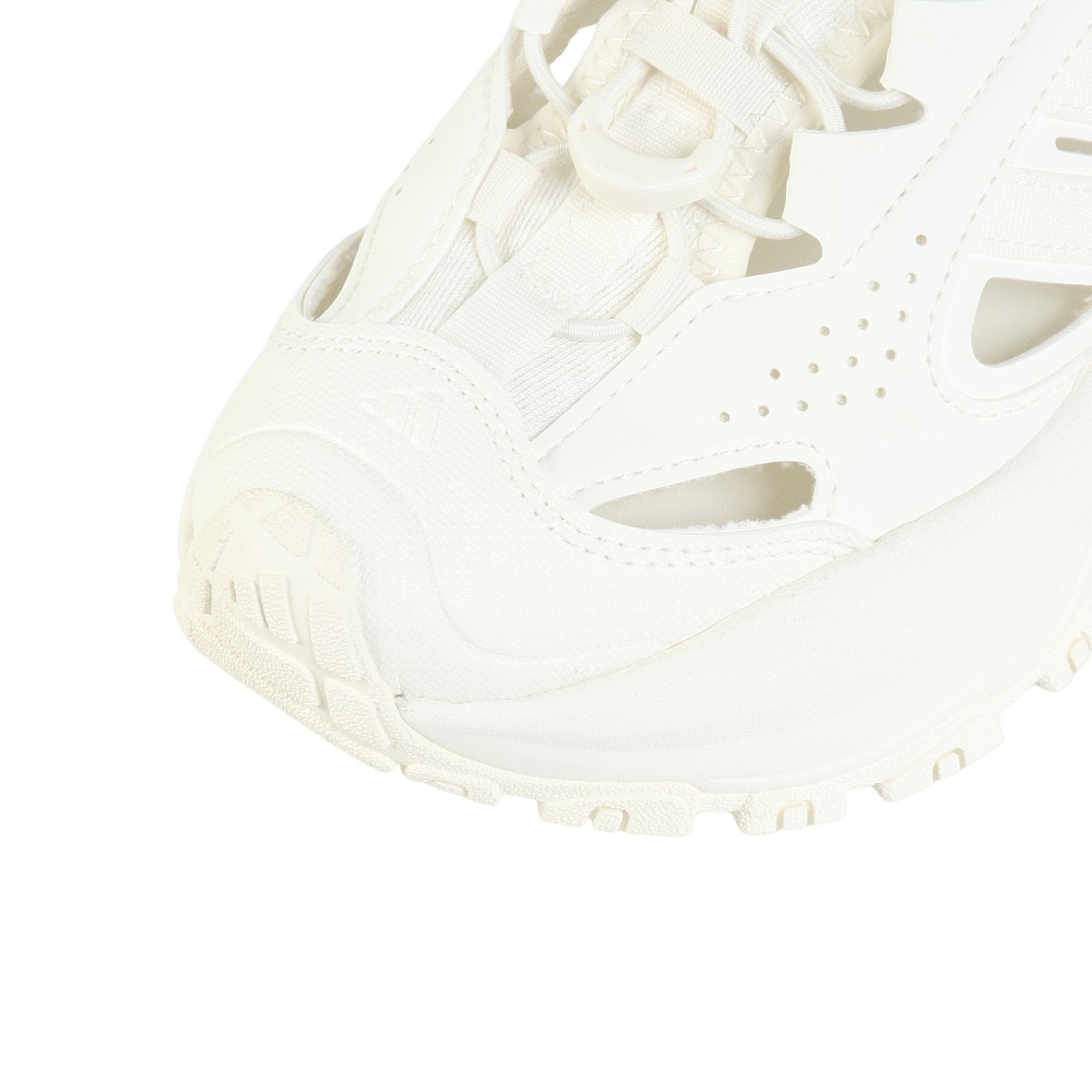 アディダス（adidas）（レディース）スポーツサンダル スニーカーサンダル ホワイトJP8897 通気性 フィット感 安定 グリップ力 アウトドア 厚底