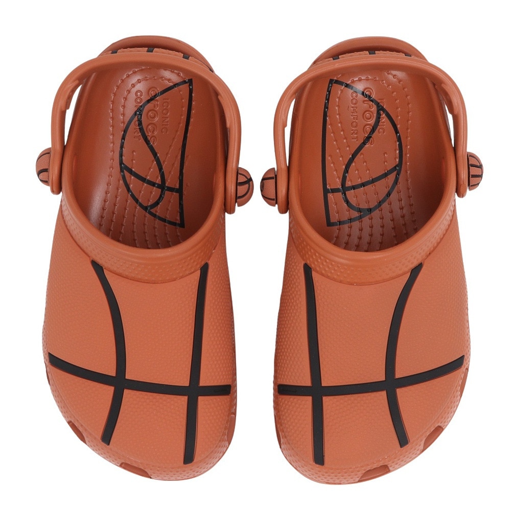 クロックス（crocs）（キッズ）ジュニア サンダル ClsBasketballClgK 210156-805