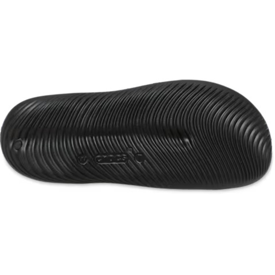 クロックス（crocs）（レディース）サンダル メロウ リカバリー フリップ Blk 211100-001