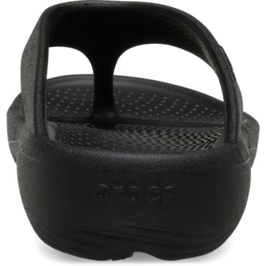 クロックス（crocs）（レディース）サンダル メロウ リカバリー フリップ Blk 211100-001