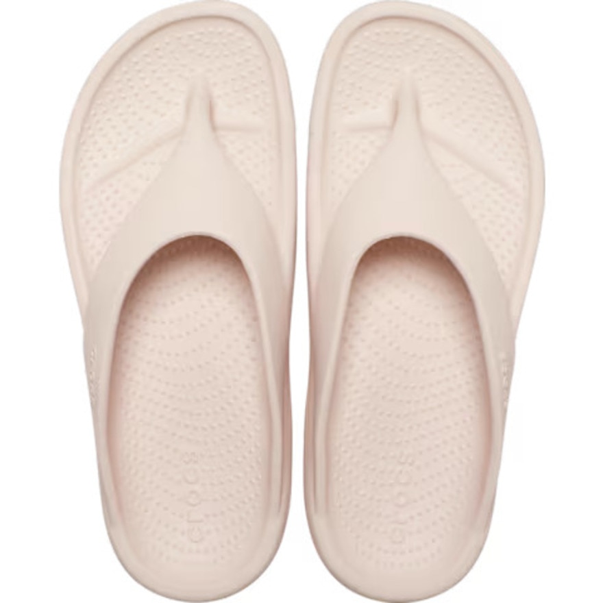 クロックス（crocs）（レディース）サンダル メロウ リカバリー フリップ Quartz 211100-6UR