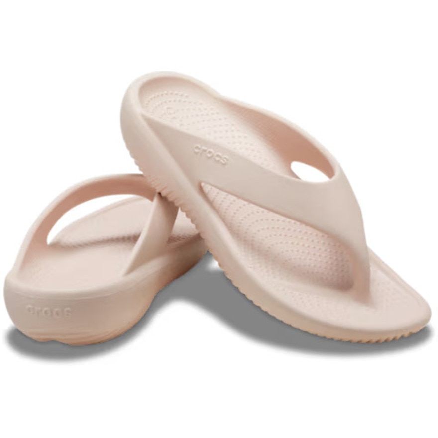 クロックス（crocs）（レディース）サンダル メロウ リカバリー フリップ Quartz 211100-6UR