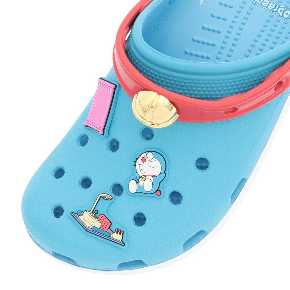 クロックス(crocs)サンダル ドラえもん クラシック クロッグ ブルー 211691-90H スポーツサンダル カジュアル… クロックス（crocs）（メンズ、レディース）サンダル ドラえもん