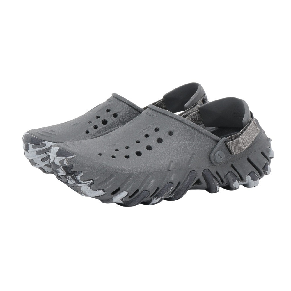 クロックス(crocs)サンダル エコー カモ RO クロッグ SGy/Mlt グレー 212095-0IE カジュアルシュー… クロックス（crocs）（メンズ）サンダル エコー カモ RO クロッグ SGy