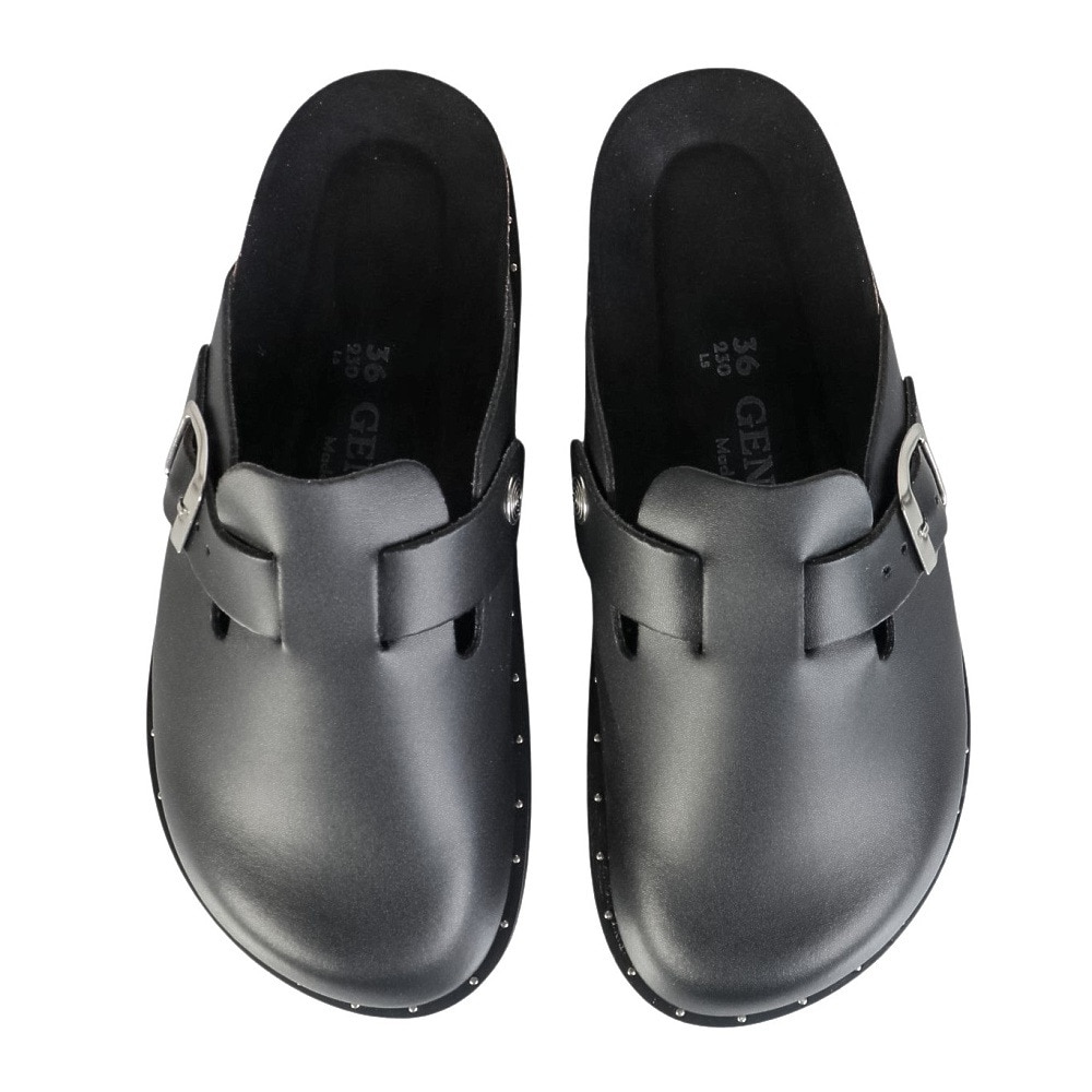 ジェニュインズ（GENUINS）（レディース）サンダル RIVA ブラック