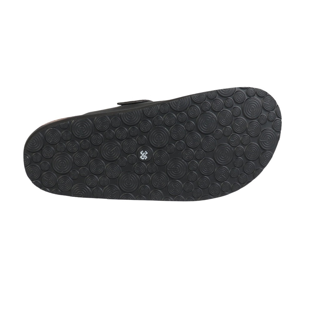 ジェニュインズ（GENUINS）（レディース）サンダル RIVA ブラック