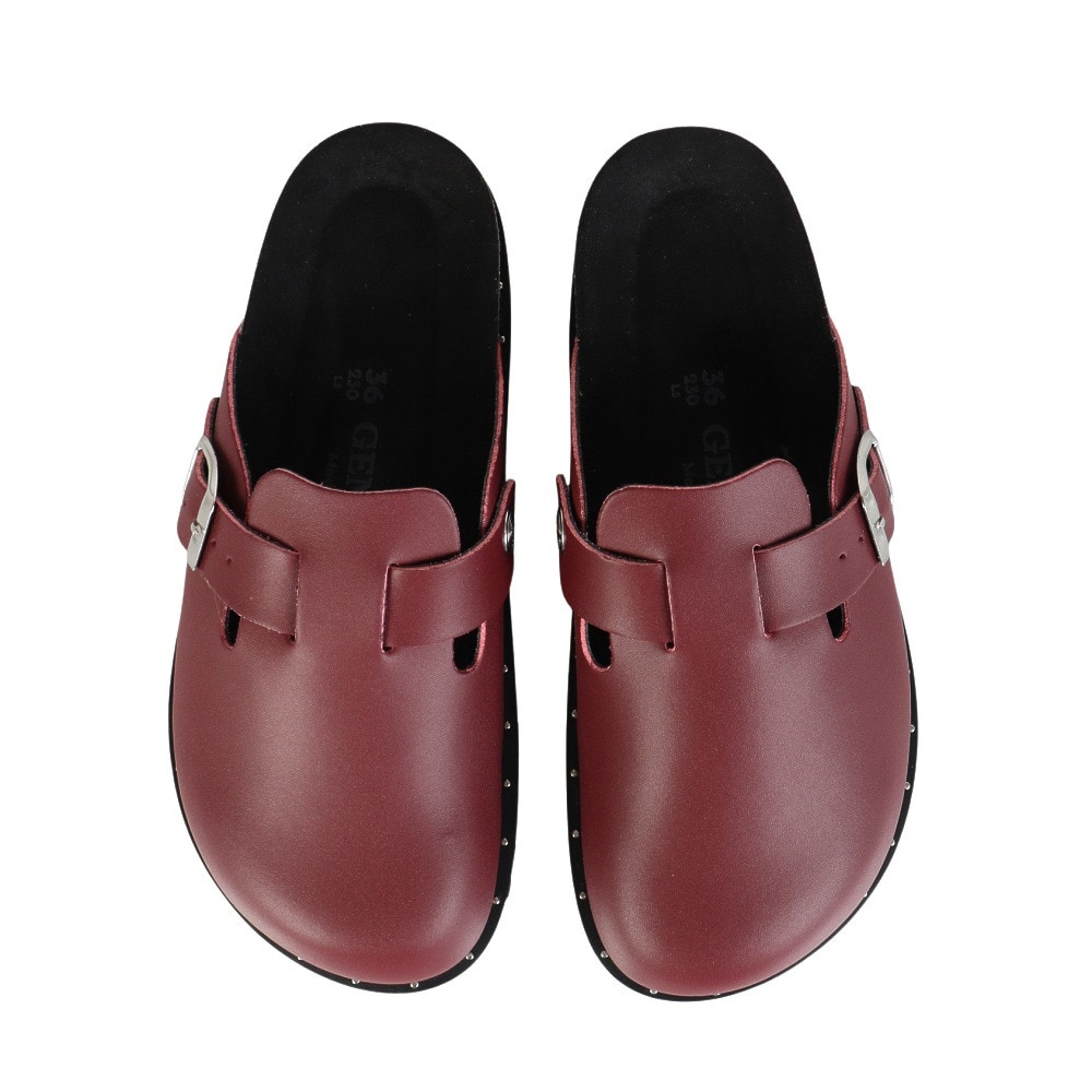 ジェニュインズ（GENUINS）（レディース）サンダル RIVA バーガンディ