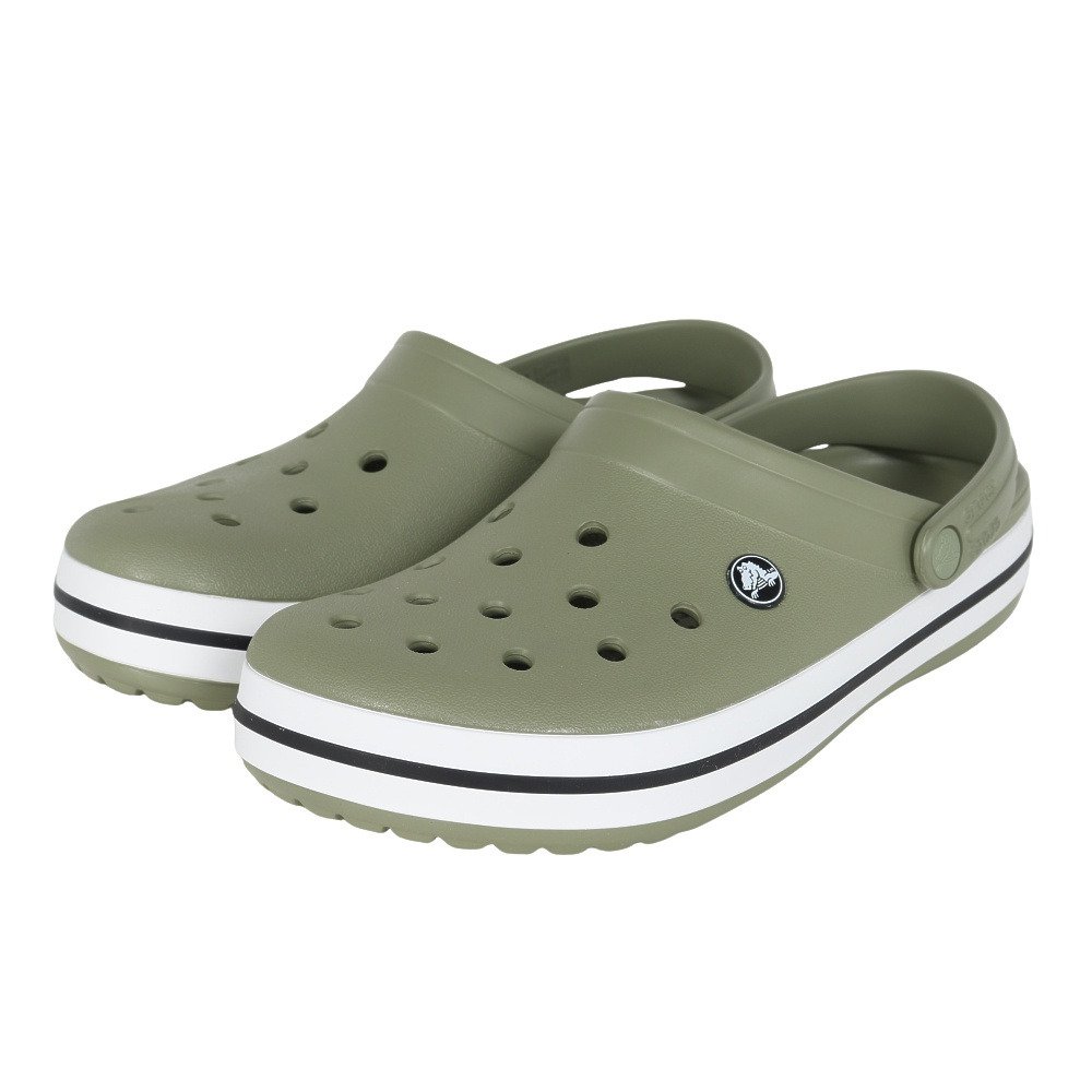 karman 出品 クロックス（crocs）（メンズ）サンダル クロックバンド カーゴ カーキ